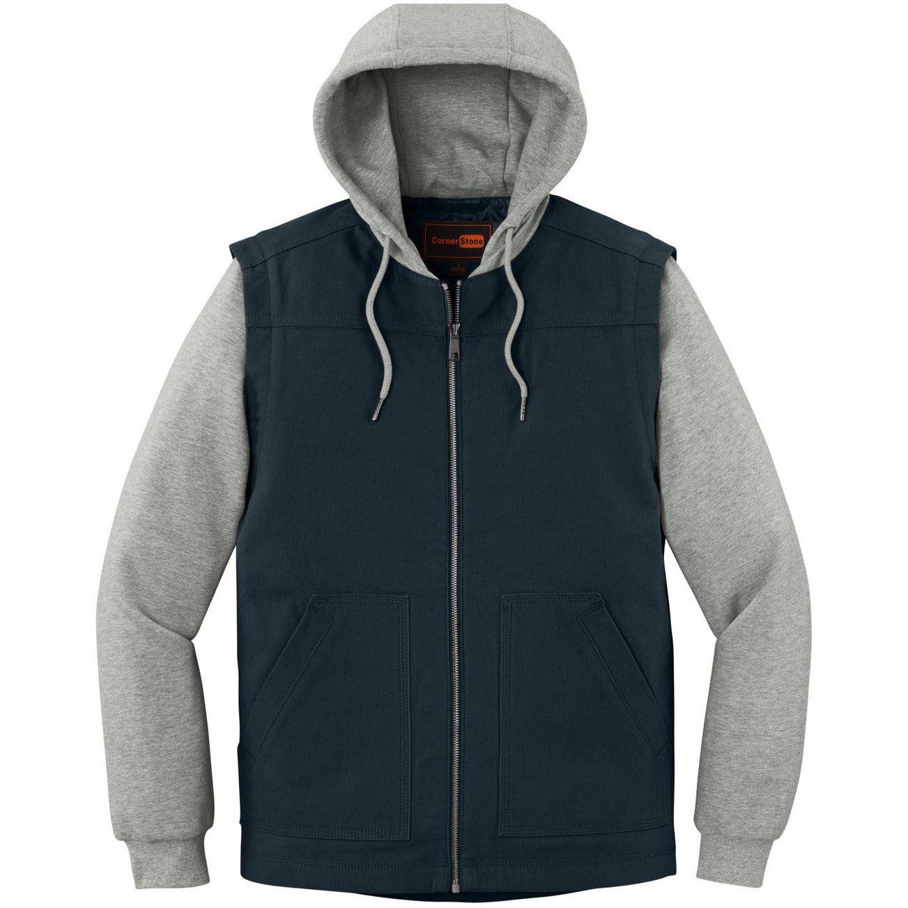 Navy/ Heather Grey